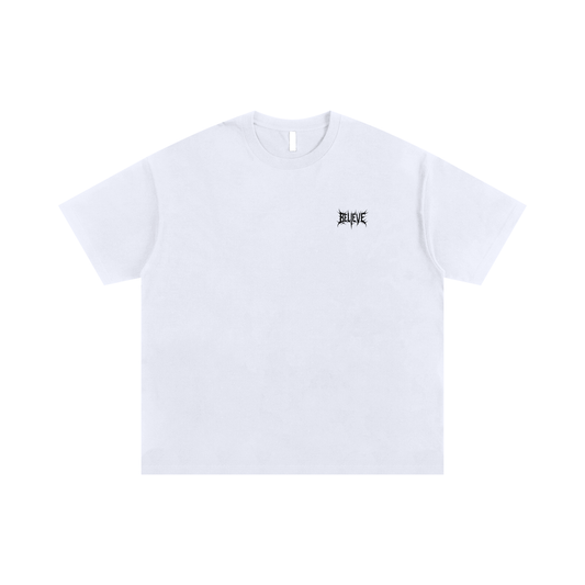 BELIEVE CHROME Oversized T-shirt